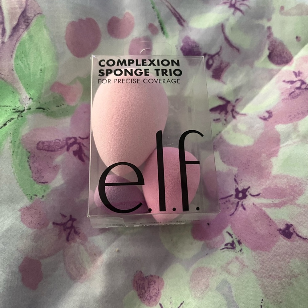 e.l.f. Complexion Sponge Trio - Light Pink